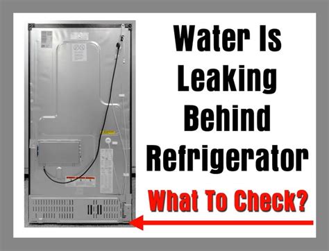 kenmore fridge leaking water|Kenmore / Sears Refrigerator leaking water: Causes + Fixes